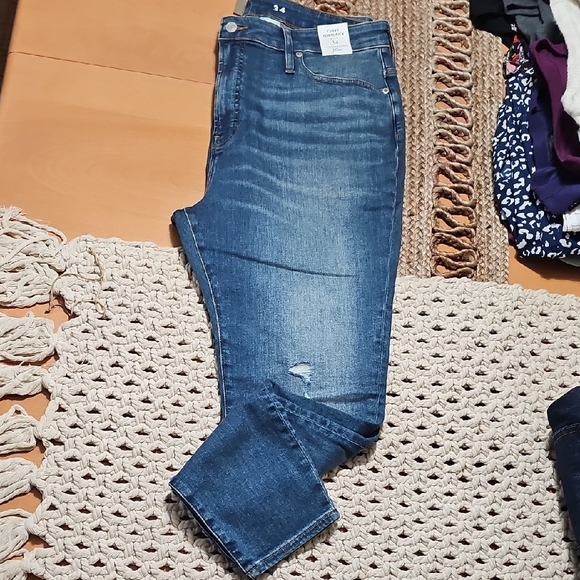 J. Crew Women's Skinny Jeans in Classic Blue - Picture 5 of 9